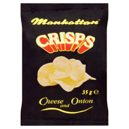 Picture of Manhattan Cheese & Onion Crisp 35g x48